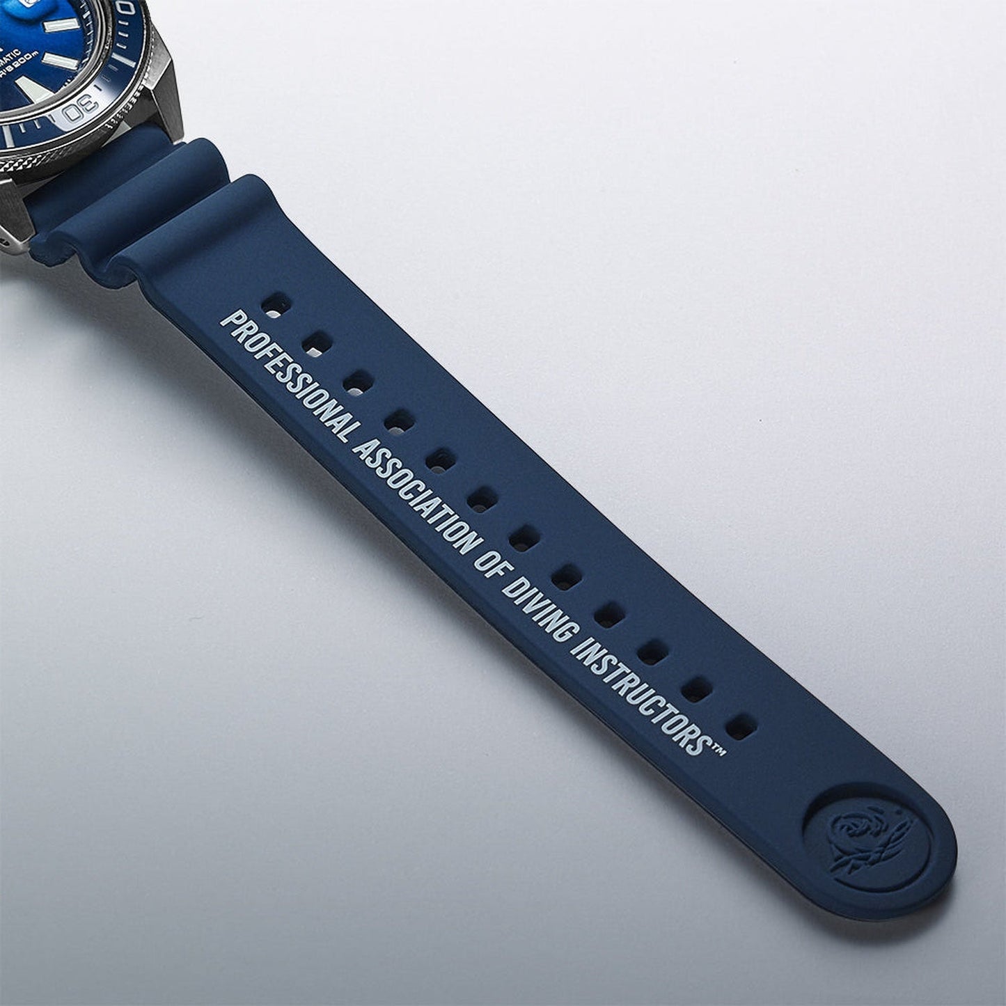 Prospex Great Blue Samurai Scuba PADI Special Edition Analog Silicone Watch SRPJ93K1