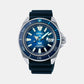 Prospex Great Blue Samurai Scuba PADI Special Edition Analog Silicone Watch SRPJ93K1