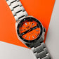 5 Sports Men Automatic Orange Dial Analog Stainless Steel Watch SRPK11K1