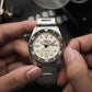 5 Sports Men Automatic Cream Dial Analog Stainless Steel Watch SRPK31K1