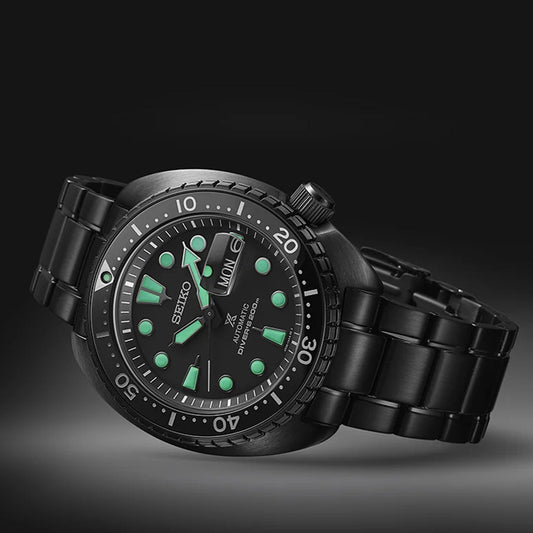Prospex Men Automatic Black Dial Analog Stainless Steel Watch SRPK43K1