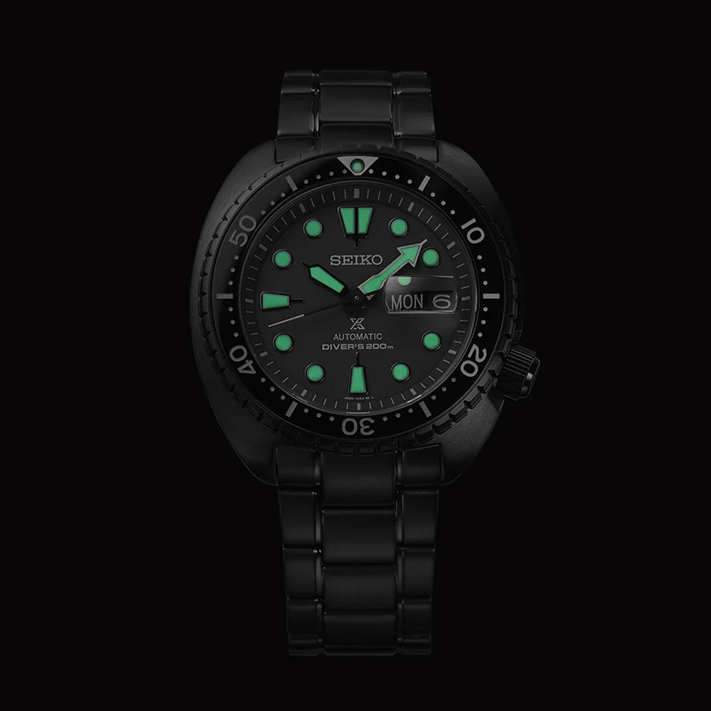 Prospex Men Automatic Black Dial Analog Stainless Steel Watch SRPK43K1