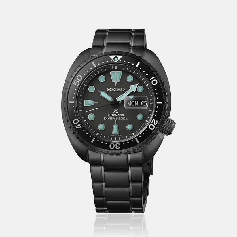Prospex Men Automatic Black Dial Analog Stainless Steel Watch SRPK43K1