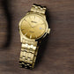 Presage Men Automatic Gold Dial Analog Stainless Steel Watch SRPK46J1