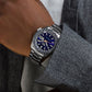 5 Sports Men Automatic Blue Dial Analog Stainless Steel Watch SRPK65K1