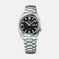5 Sports Men Automatic Black Dial Analog Stainless Steel Watch SRPK89K1