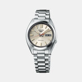 5 Sports Men Automatic Beige Dial Analog Stainless Steel Watch SRPK91K1
