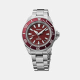 Prospex Men Automatic Red Dial Analog Stainless Steel Watch SRPL11K1