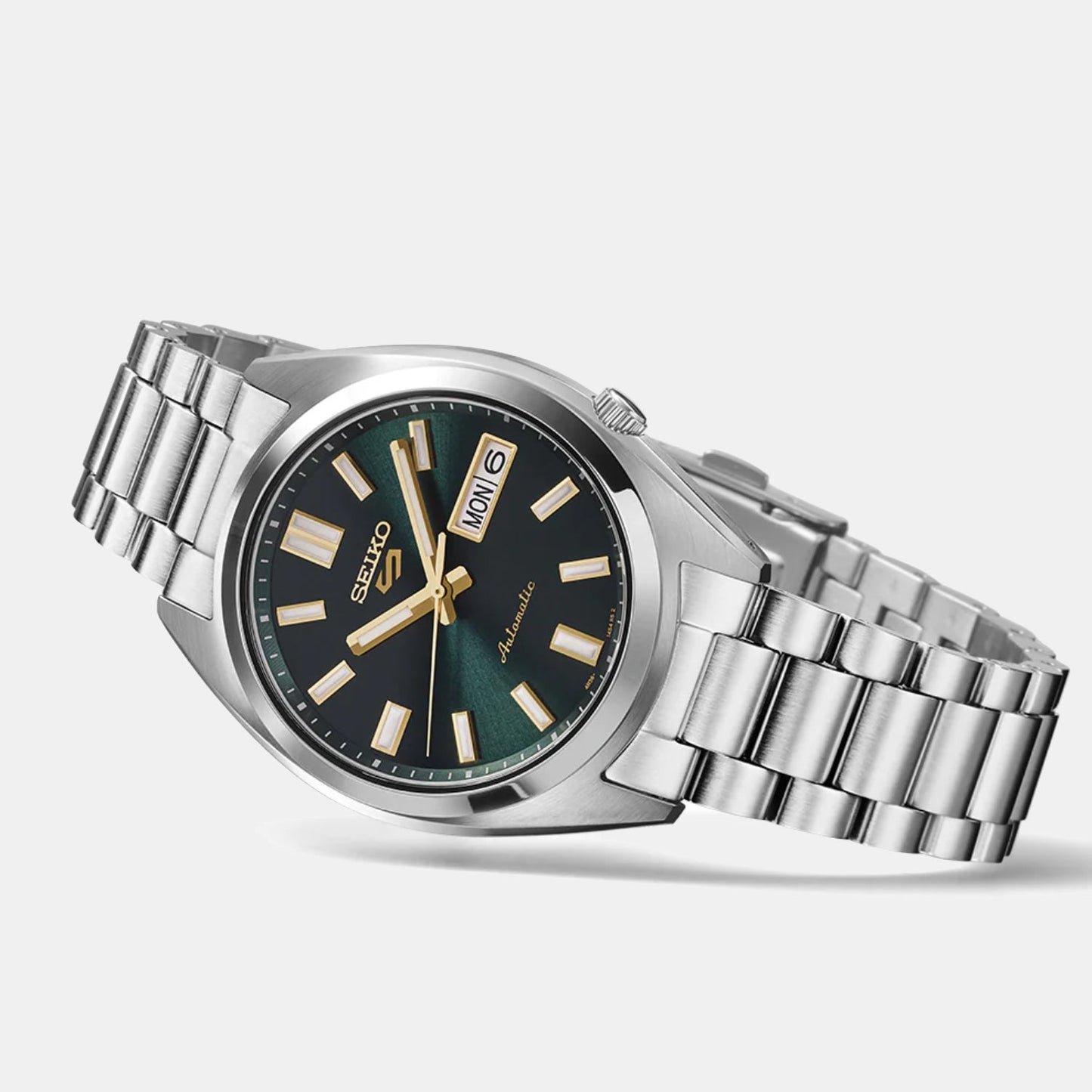 5 Sports SNXS Vintage Gold Collection Men Automatic Green Dial Analog Stainless Steel SRPL57K1