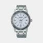 Presage Men Automatic Silver Dial Analog Stainless Steel Watch SRPL73J1