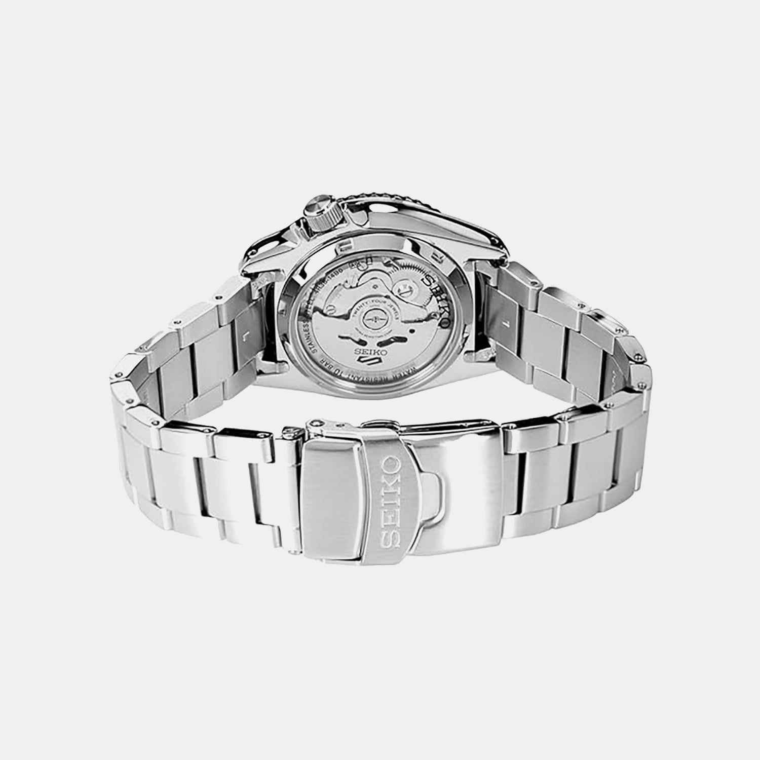 5 Sports Men Automatic Blue Dial Analog Stainless Steel Watch SRPL77K1