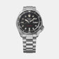 5 Sports Men Automatic Black Dial Analog Stainless Steel Watch SRPL85K1