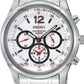 Seiko Conceptual Quartz Men Watches in Round case & White Dial SRW007P1