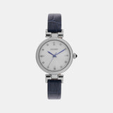 Dress Women Quartz White Dial Analog Leather Watch SRZ545P1