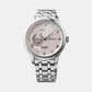 Presage Men Automatic Pink Dial Analog Stainless Steel Watch SSA465J1