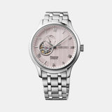 Presage Men Automatic Pink Dial Analog Stainless Steel Watch SSA465J1