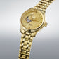 Presage Men Automatic Gold Dial Analog Stainless Steel Watch SSA468J1