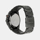 Dress Men Quartz Black Dial Chronograph Stainless Steel Watch SSB399P1