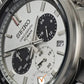 Dress Men Quartz White Dial Chronograph Stainless Steel Watch SSB425P1