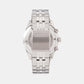 Dress Men Quartz Blue Dial Chronograph Stainless Steel Watch SSB427P1