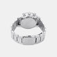 Dress Men Quartz Blue Dial Chronograph Stainless Steel Watch SSB445P1