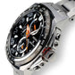 Prospex Men Solar Black Dial Chronograph Stainless Steel Watch SSC487P1