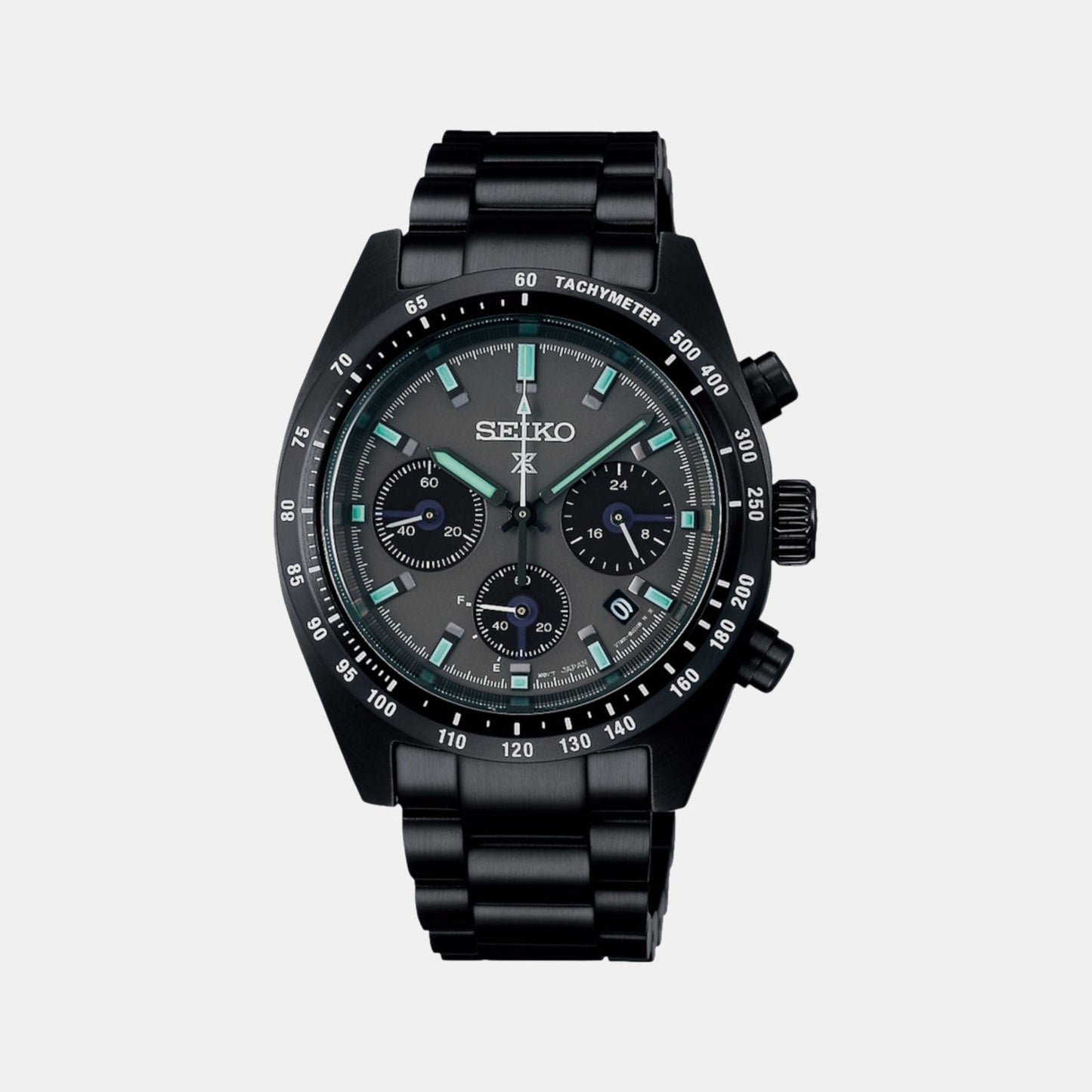 Prospex Men Solar Black Dial Analog Stainless Steel Watch SSC917P1