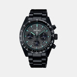Prospex Men Solar Black Dial Analog Stainless Steel Watch SSC917P1