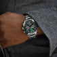Prospex Men Solar Green Dial Chronograph Stainless Steel Watch SSC933P1