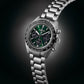 Prospex Men Solar Green Dial Chronograph Stainless Steel Watch SSC933P1