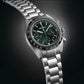 Prospex Men Solar Green Dial Chronograph Stainless Steel Watch SSC933P1