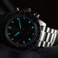 Prospex Men Solar Grey Dial Chronograph Stainless Steel Watch SSC939P1