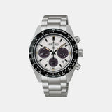 Prospex Men Solar White Dial Chronograph Stainless Steel Watch SSC961P1