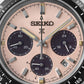 Prospex Men Solar Pink Dial Chronograph Stainless Steel Watch SSC963P1