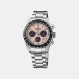 Prospex Men Solar Pink Dial Chronograph Stainless Steel Watch SSC963P1