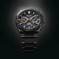 Astron Men Solar Blue Dial Chronograph Stainless Steel Watch SSH145J1