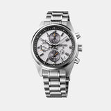 Prospex Men Solar Silver Dial Chronograph Metal Watch SSH165J1