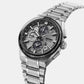 Astron GPS Solar Dual-Time Chronograph Men Silvery Grey Dial Watch SSH177J1
