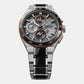 Astron Limited Edition Men GPS Solar Silver Dial Chronograph Stainless Steel Watch SSH183J1