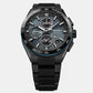 Astron GPS Solar â€˜Spiral Galaxyâ€™ Limited Edition Chronograph Men Blue Dial Stainless Steel Watch SSH187J1