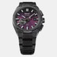 Astron GPS Solar 3X Yozakura - Cherry Blossom by night - Limited Edition Purple Dial Analog Stainless Steel Watch SSJ029J1