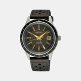 Presage Men Automatic Brown Dial Analog Leather Watch SSK013J1