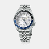5 Sports Men Automatic White Dial Analog Stainless Steel Watch SSK033K1