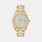 Dress Men Quartz White Dial Analog Stainless Steel Watch SUR314P1