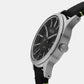 Dress Men Quartz Black Dial Analog Stainless Steel Watch SUR517P1