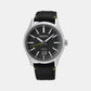 Dress Men Quartz Black Dial Analog Stainless Steel Watch SUR517P1