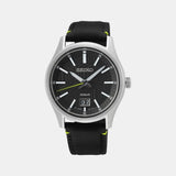Dress Men Quartz Black Dial Analog Stainless Steel Watch SUR517P1