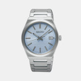 Dress Men Quartz Blue Dial Analog Stainless Steel Watch SUR599P1