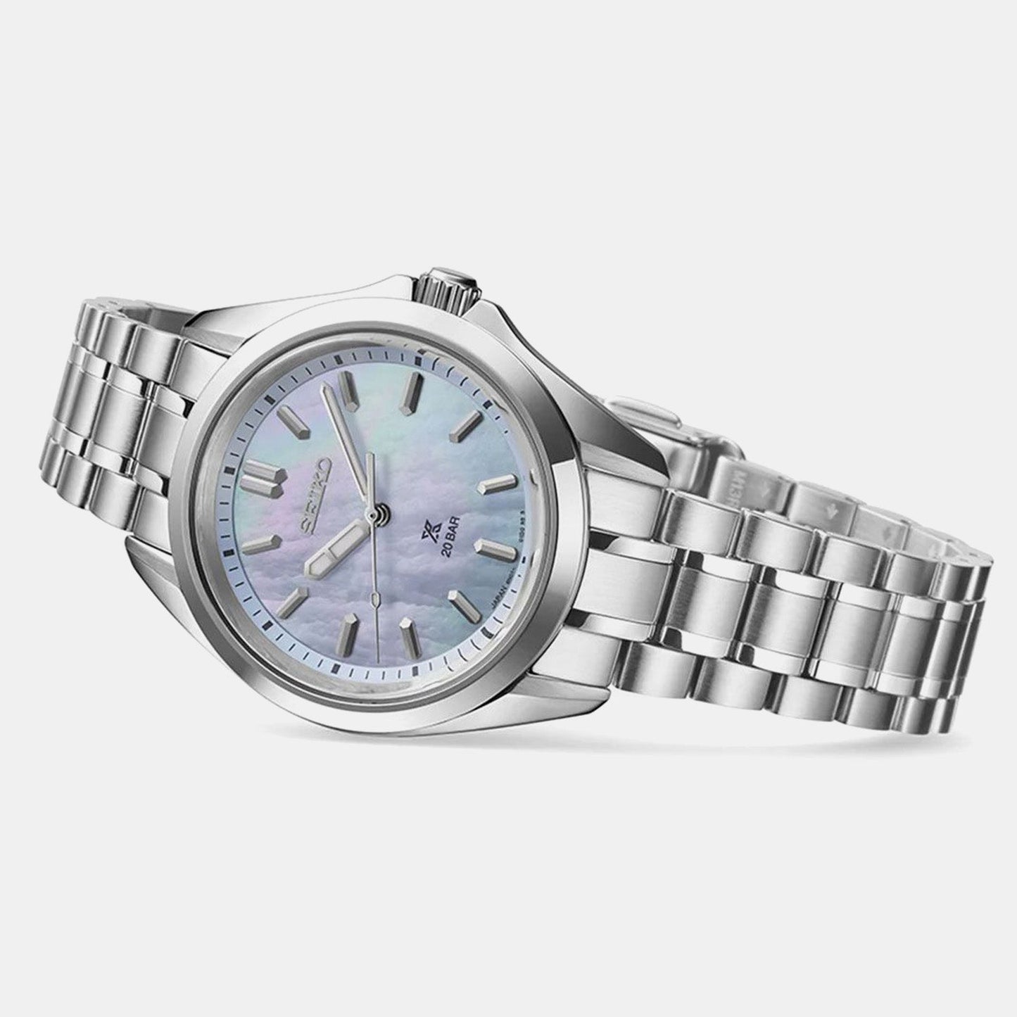 Prospex Women Quartz Blue Dial Analog Stainless Steel Watch SUR607J1