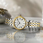 Classic Women Quartz White Dial Analog Stainless Steel Watch SUR612P1